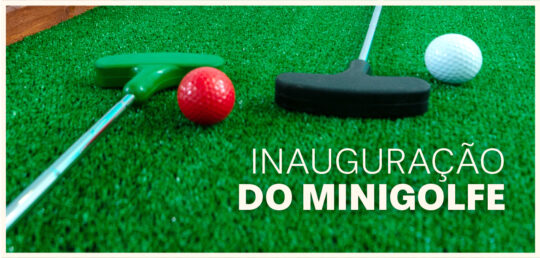 Inauguração Campo de Minigolfe